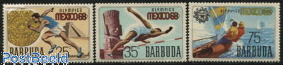 Olympic games Mexico 3v