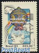 Manned flight bicentenary 1v