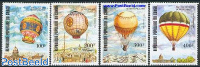 Aviation bi-centenary 4v