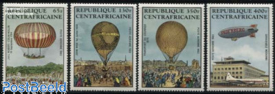 Manned flight bicentenary 4v