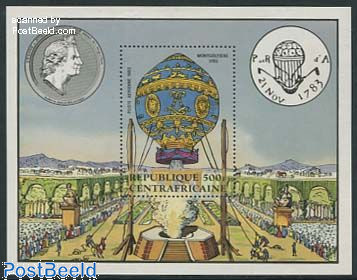 Manned flight bicentenary s/s