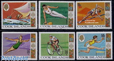 Olympic games Mexico 6v