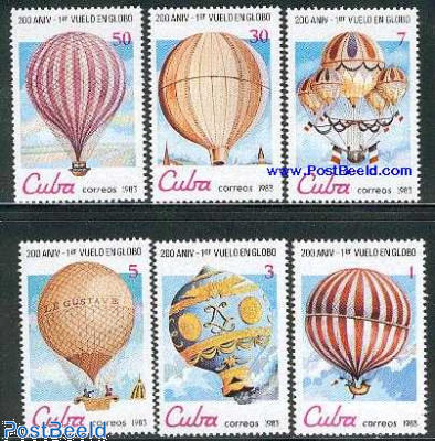 Aviation bicentenary 6v