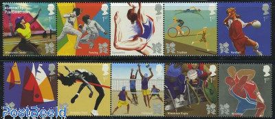 Olympic & paralympic games 10v (2x[::::])