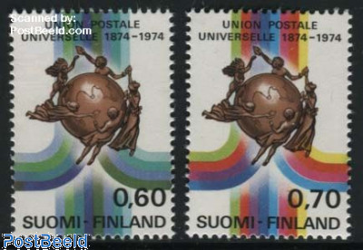 U.P.U. centenary 2v
