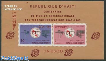 UNESCO overprints s/s