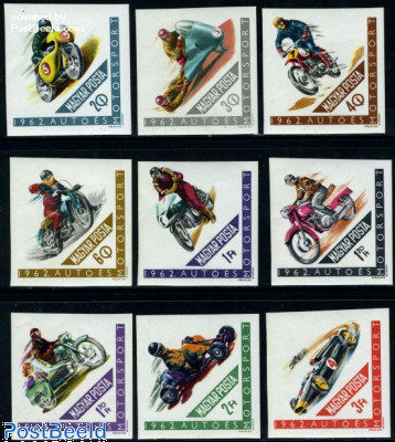 Auto & motorsports 9v imperforated