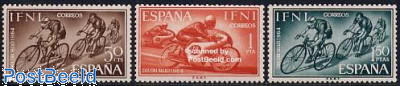 Stamp Day, sports 3v