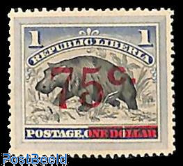 Overprint 1v