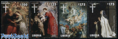 Christmas, Rubens Paintings 4v