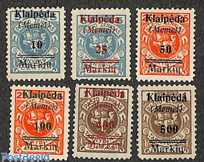 Overprints 6v