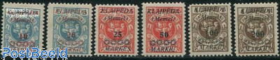 Overprints 6v