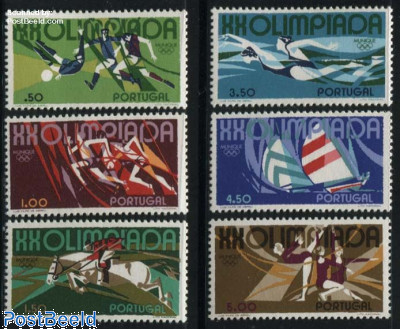 Olympic games Munich 6v