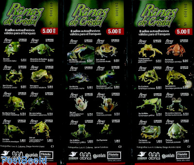 Frogs 24v s-a (in 3 booklets)