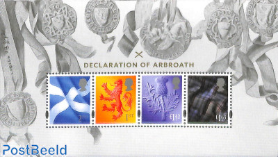 Declaration of Arbroath s/s (with or without barcode)