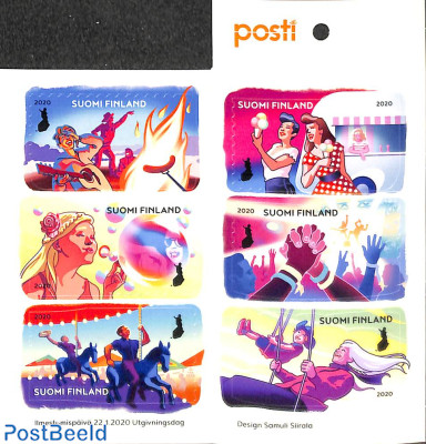 Colours of Friendship 6v s-a in booklet