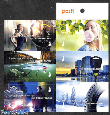Made in Finland 6v s-a in booklet