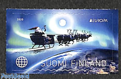 Europa, old postal roads 1v s-a