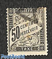 Postage due 50c 1v
