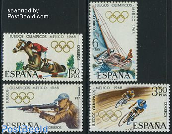 Olympic Games Mexico 4v