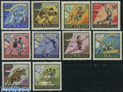 Olympic Games Rome 10v