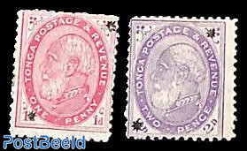 'Star' overprints 2v