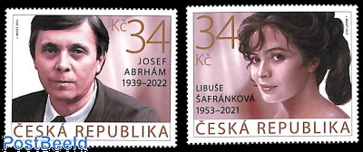 Josef Abrham and Libuse Safrankova 2v