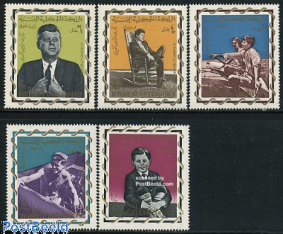 John F. Kennedy 5v