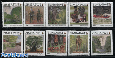 Definitives, Victoria Falls 10v