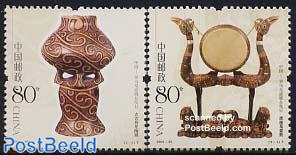 Handicrafts 2v, joint issue Romania