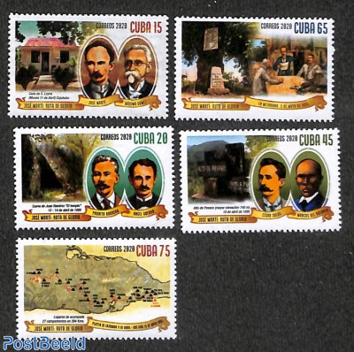 Jose Marti, Ruta de Gloria 5v