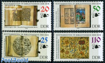 Library treasures 4v