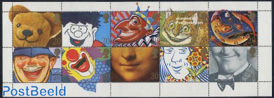Wishing stamps 10v m/s (issued in booklet pack)