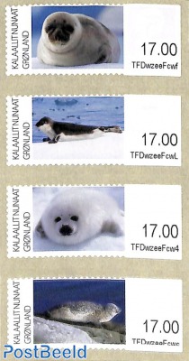 Automat stamps, seals 4v s-a