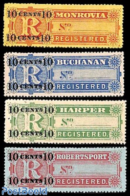 Registered mail 4v