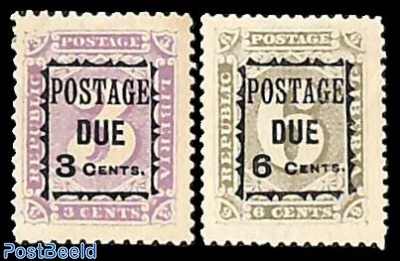 Postage due 2v