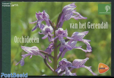 Orchids from Gerendal prestige booklet