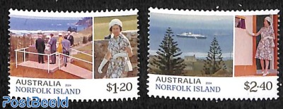 Royal visit 1974 2v