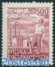 Soviet Friendship 1V with Groszy overprints