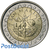 2 Euro, San Marino, Galilei (in blister pack)