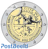 2 Euro, Vatican, Astronomy (in blister pack)