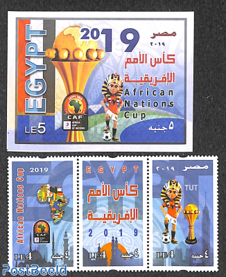 African cup of nations 3v+s/s