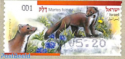 Automat stamp, marters 1v (face value may vary)