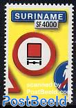 Traffic sign 1v, explosives