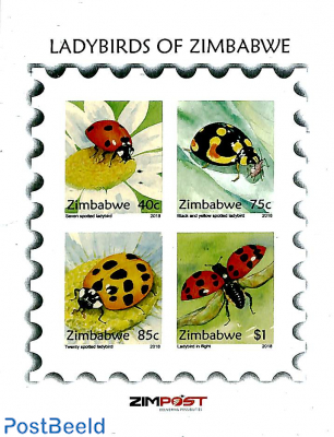 Ladybirds s/s, imperforated