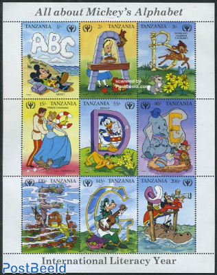 Illiteracy/Disney 9v m/s