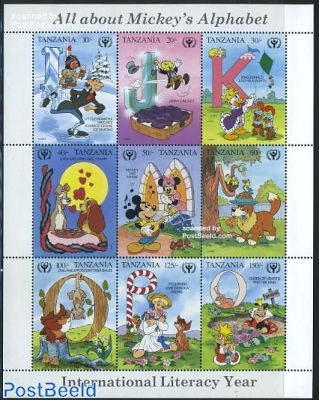 Illiteracy/Disney 9v m/s