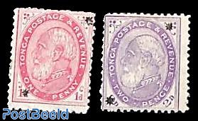 'Star' overprints 2v