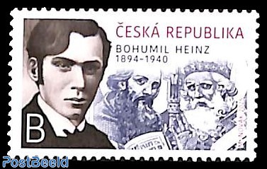 Bohumil Heinz, engraver 1v