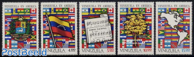 Venezuela in America 5v